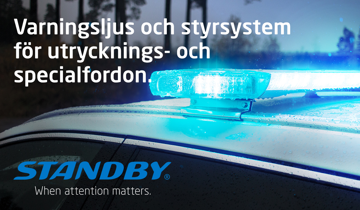 Varningsljus och styrsystem